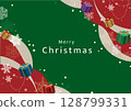 Christmas stylish background 128799331