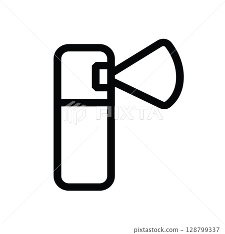 Spray paint icon, graffiti icon. 128799337