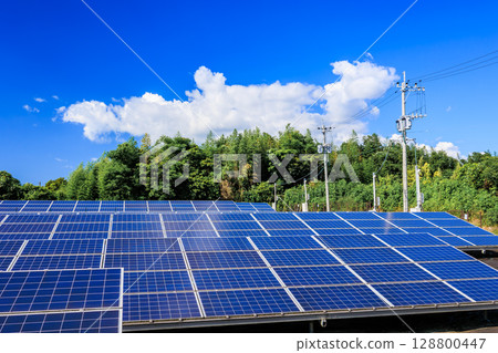 太陽能板 128800447