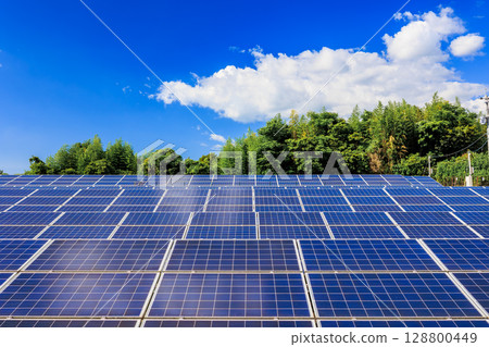 太陽能板 128800449