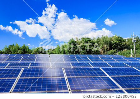 太陽能板 太陽能板 128800452