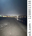 Waves to beat on the sandy beach 128801338