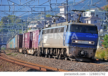 Tokaido Main Line, Manazuru, JR Freight, EF200-6 (Suita) 128801742