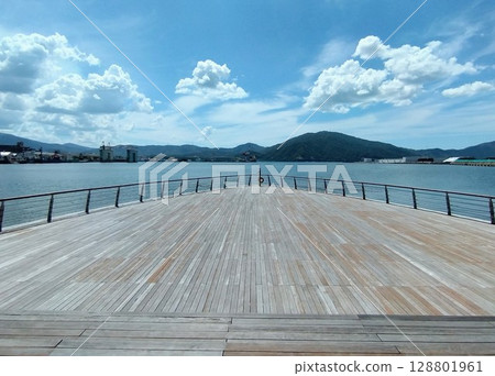 Tsuruga Kanagasaki Green Space Boat Deck 128801961