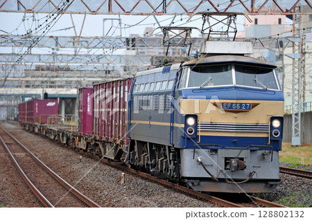 東海道本線平塚JR貨運EF66-27(Suita) 東海道本線平塚JR貨運EF66-27(Suita) 128802132