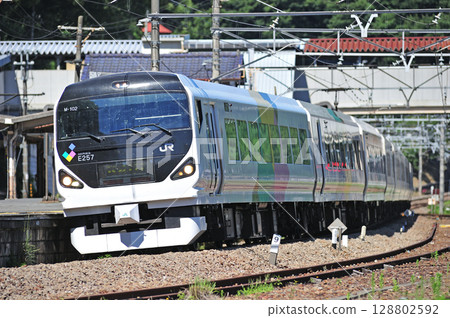 Chuo Line Uenohara JR East E257 series M-102 formation (Matsumoto) Azusa Kaiji 128802592