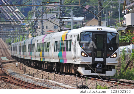 中央幹線上野原JR東日本E257系M-116編組（松本）梓海司 128802593