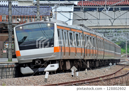 中央線上野原 JR東日本 E233系 0系 T16列車(豐田) 中央線上野原 JR東日本 E233系 0系 T16列車(豐田) 128802602