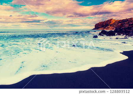 Coast of Sicily 128803512