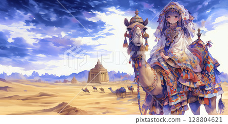 絲路上的女性旅行者 128804621