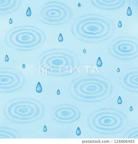 Rain puddle pattern background Rain puddle pattern background 128806483