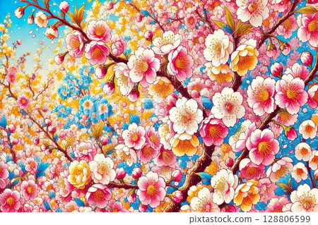 櫻花盛開 128806599