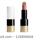 Luxury lipstick, elegant cosmetic product design 128806668