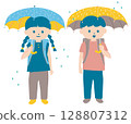 下雨天的小學生 128807312