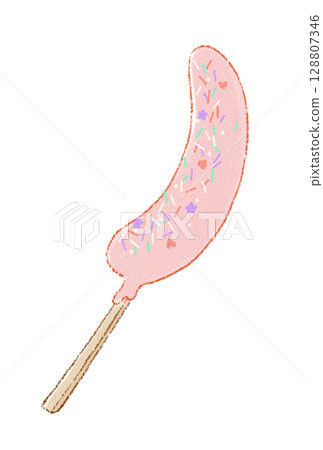 Chocolate banana (pink) Chocolate banana (pink) 128807346