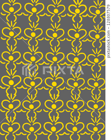 Heart background material simple yellow Heart background material simple yellow 128807579