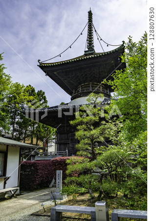 19th of the 88 Shikoku Temples: Tahoto Pagoda at Tateji Temple, Komatsushima City, Tokushima Prefecture 19th of the 88 Shikoku Temples: Tahoto Pagoda at Tateji Temple, Komatsushima City, Tokushima Prefecture 128807630