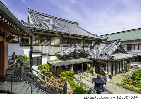 19th of the 88 Shikoku Temples, Tatsueji Temple, Sutra Office, Komatsushima City, Tokushima Prefecture 128807634