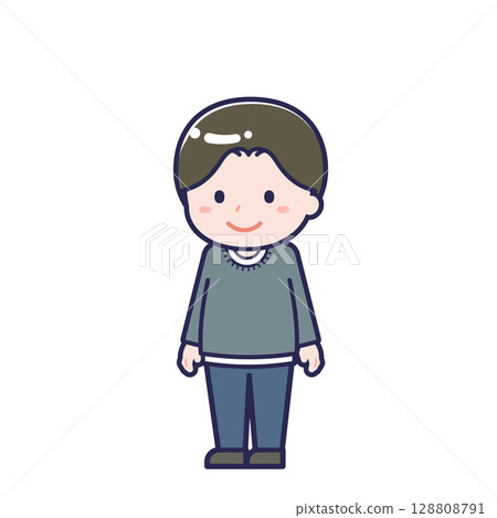 Plain-clothed adult/diagonal/male 09 Plain-clothed adult/diagonal/male 09 128808791