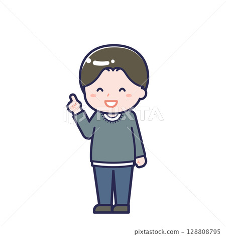 Plain-clothed adult / diagonal / male 13 Plain-clothed adult / diagonal / male 13 128808795