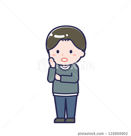 Plain-clothes adult / diagonal / male 20 128808802