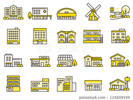 Housing & Architecture icons 06 128809599
