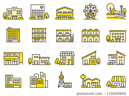 住房與建築圖示 09 128809600