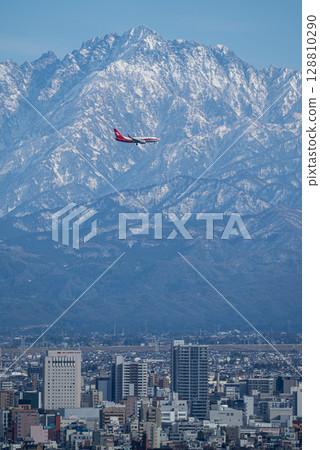 飛機和劍山 [富山市] [富山市] 128810290