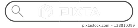 Search box illustration 128810399