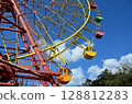 Ferris wheel of amusement park 128812283