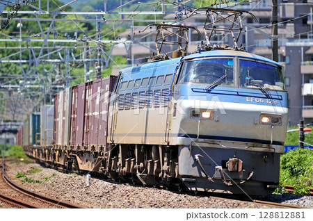 東海道幹線真鶴 JR 貨運 EF66-129(吹田) 東海道幹線真鶴 JR 貨運 EF66-129(吹田) 128812881