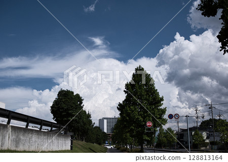 積雨雲 積雨雲 128813164