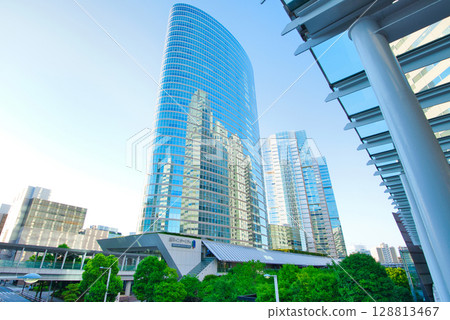 Shinagawa Intercity, a business district around Shinagawa Station, Tokyo Shinagawa Intercity, a business district around Shinagawa Station, Tokyo 128813467