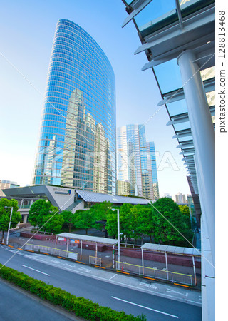 東京：品川城際，品川站周圍的商業區 128813468