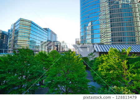 Shinagawa Intercity, a business district around Shinagawa Station, Tokyo Shinagawa Intercity, a business district around Shinagawa Station, Tokyo 128813479