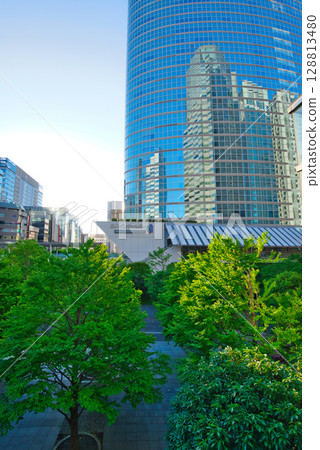 Shinagawa Intercity, a business district around Shinagawa Station, Tokyo Shinagawa Intercity, a business district around Shinagawa Station, Tokyo 128813480