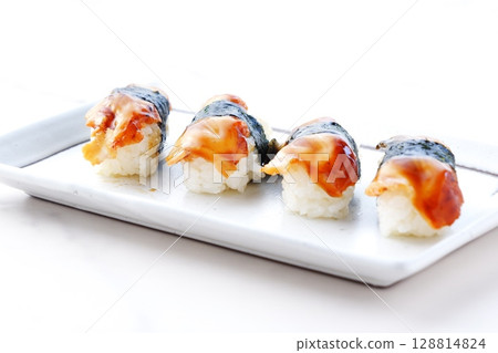 鰻魚握壽司 - 豐盛美味的鰻魚握壽司 128814824