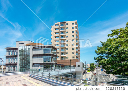 名取市圖書館 增田社區中心 名取站東西向自由通道 名取站東口人行天橋 東西向自由通道環島 128815130