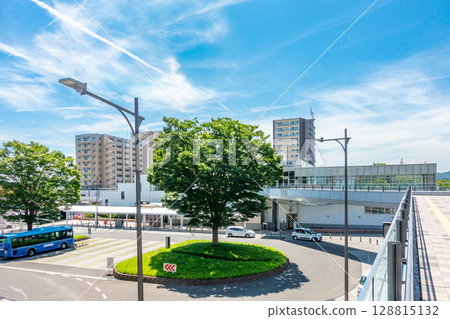 名取站東口環形人行天橋 128815132