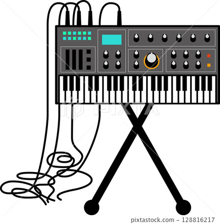 合成器支架和電纜套件 128816217