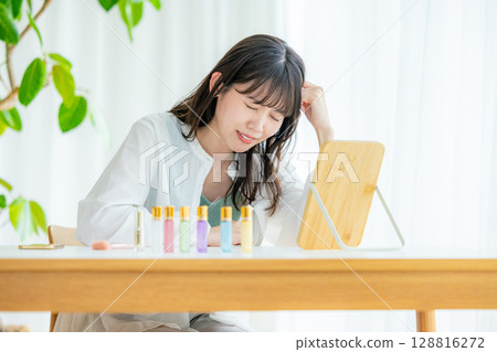 Young woman, beauty image Young woman, beauty image 128816272
