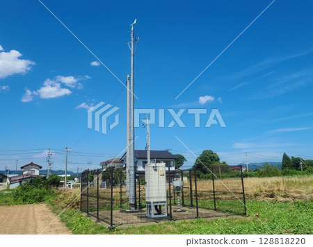 「日本最熱的地方」-福島縣伊達市AMeDAS柳川天文台 「日本最熱的地方」-福島縣伊達市AMeDAS柳川天文台 128818220