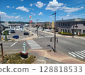 The main street of Yanagawa in Date City, Fukushima Prefecture, continues to experience the hottest weather in Japan 128818533