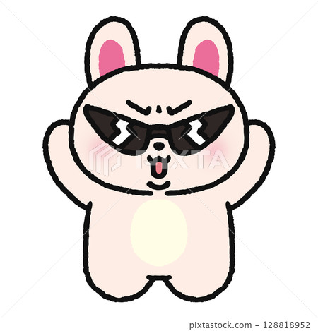 一隻淘氣的小兔子 一隻淘氣的小兔子 128818952