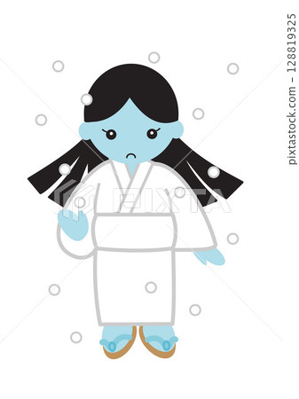 雪女的插圖 128819325