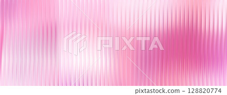 Pink ribbed gradation with Y2K abstract fractal glass and neon gradient colors. Vibrant blue holographic mesh for modern posters or cosmetic web designs. Soft corrugated panels with retro acrylic. 128820774