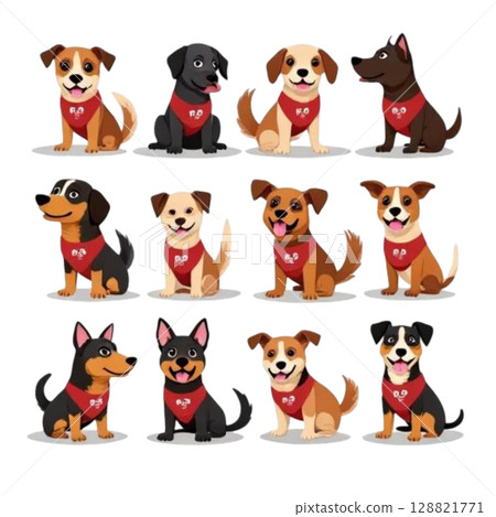different types of dogs different types of dogs 128821771