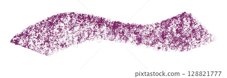 Purple crayon brush stroke isolated on transparent background Purple crayon brush stroke isolated on transparent background 128821777