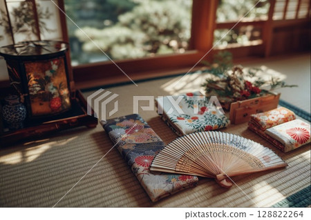 Scenery with a hearth 128822264