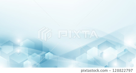 Abstract technology background, modern design vector illustration 128822797